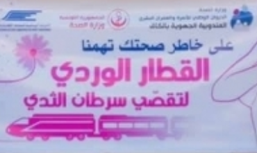 kayed andek تنظيم حملة القطار الوردي لمتساكني الجنوب ايام 29-30-31