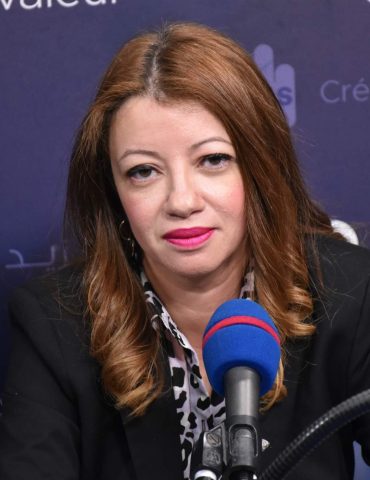 refka mbarki رفقة المباركي رئيسة إتحاد القضاة الإداريين