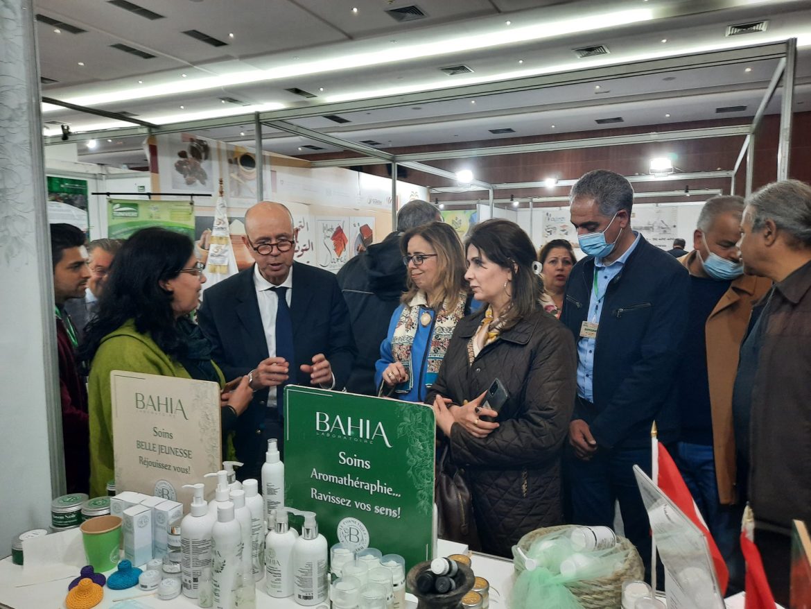 1.Ministre et entreprise huile de figue de Barbarie Salon Bio Expo 2022 : Les produits de terroir se démarquent