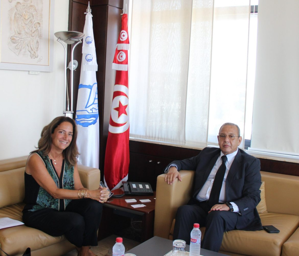 اجول 1 Samir Majoul rencontre la directrice du bureau de l'OIT pour les pays du Maghreb