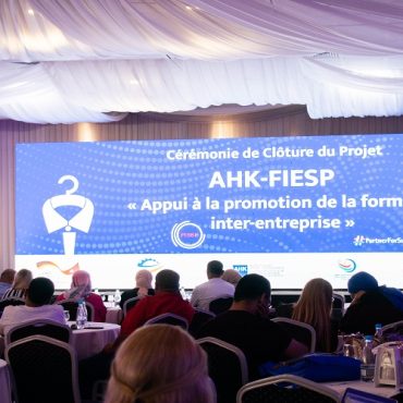 AHK2 AHK FIESP : Clôture du projet et partenariat actif entre les centres de formation de l’ATFP et les entreprises textile partenaires sur les rails