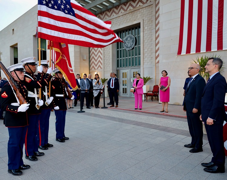 July 4 1 1 Embassy Commemorates the 247 th  Anniversary of U.S. Independence