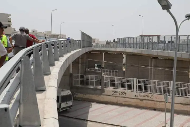 Sans titre 36 Ouverture à la circulation du pont à double voies, reliant Manouba à Douar Hicher