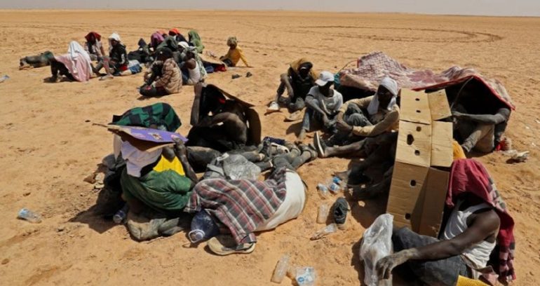 مهاجرين 1 وفاة سوداني على الحدود .. ودعوة للمنظمات الدولية لمعاضدة مجهودات الدولة في إغاثة المهاجرين