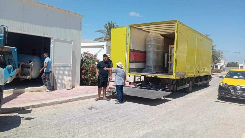 جرجيس مستشفى جرجيس يتسلم مولد أوكسيجين في إطار هبة