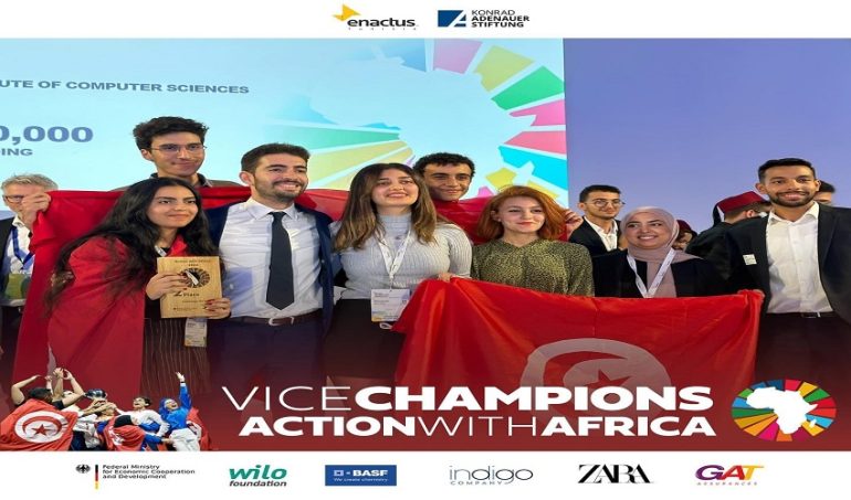 Enactus Enactus Tunisia doublement vice-champion du monde