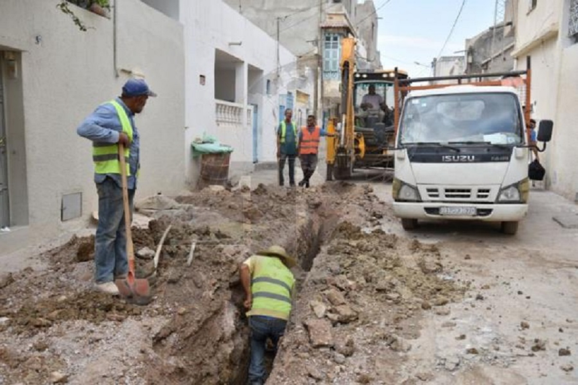 Sans titre 112 Réhabilitation des quartiers résidentiels : Bitumage de plus de dix kilomètres de routes à la cité Al-Salama