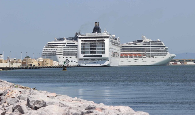 port de la goulette Le port de la Goulette enregistre une dynamique en fin de semaine avec l'accueil de deux bateaux de croisières