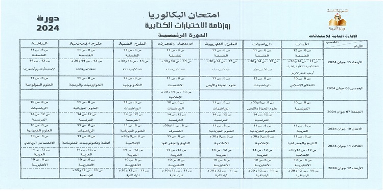 concours du baccalaureat 2 concours nationaux : le calendrier des examens dévoilé