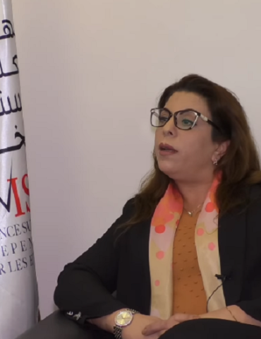 najla العبروقي: "الهيئة ليست مسؤولة على نسبة الاقبال .. وسيتم ارساء كافة المجالس"