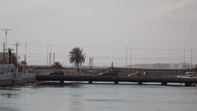 1704974917 حلق الوادي: غلق جسر عبور قنال خير الدين بسبب الأشغال