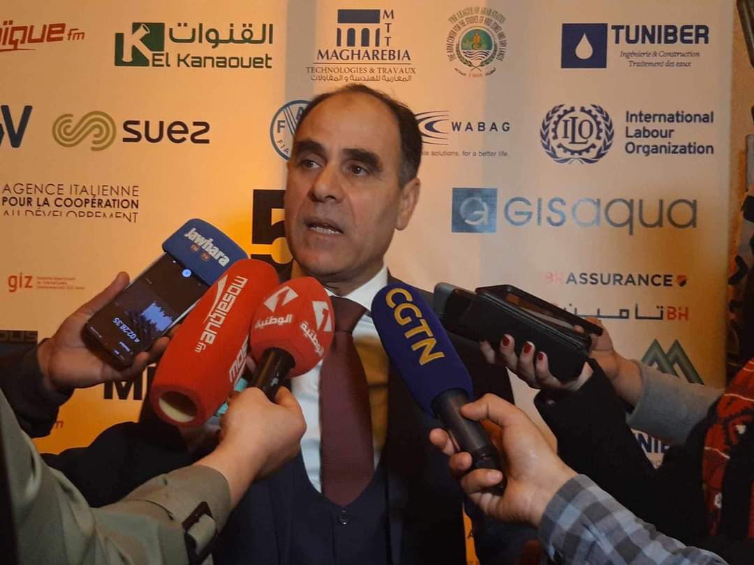 FB IMG 1707137301362 العجيمي: "ما يقارب 180 مليون ساكن يعيشون تحت عتبة الفقر المائي.."
