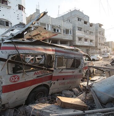 Gaza ambulance