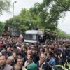 بدء مراسم تشييع جثامين الرئيس الإيراني ومرافقيه في تبريز