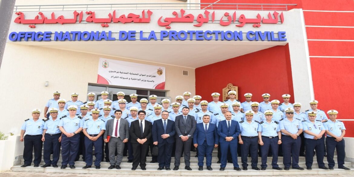 7imeya وزير الداخلية يؤكد سعي الوزارة إلى تدعيم سلك الحماية المدنية بالمعدّات والتجهيزات
