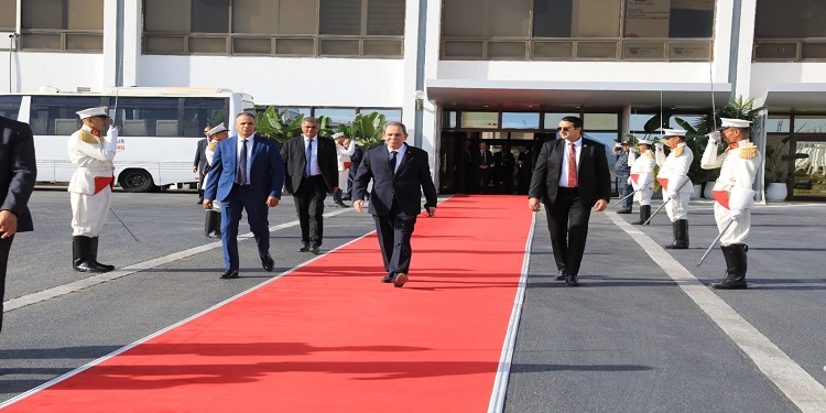 Hachani Ahmed Hachani en visite à Tripoli