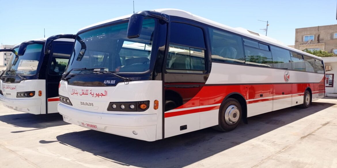 NABEUL 1 الشركة الجهوية للنقل بنابل تعزز أسطولها بحافلتين جديدتين