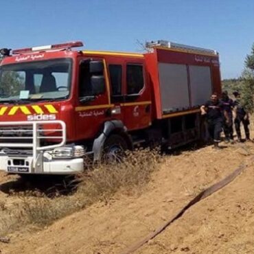 Protection civile Jendouba : Un incendie menace les habitations à Beni M’tir