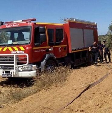 Protection civile Jendouba : Un incendie menace les habitations à Beni M’tir