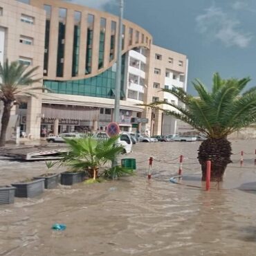 Sfax 2 Sfax : la ville inondée après les pluies torrentielles