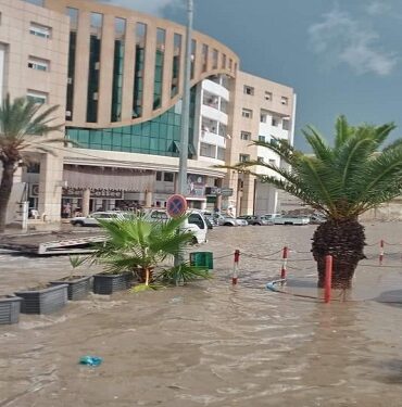 Sfax 2 Sfax : la ville inondée après les pluies torrentielles