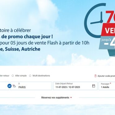 Tunisair 1 Tunisair fête ses 76 ans d’histoire : Profitez de 76 minutes de promotions exceptionnelles chaque jour