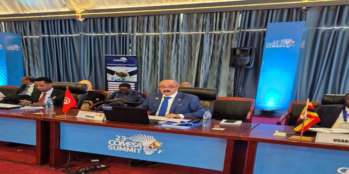 comesa وزير الخارجية يؤكد ضرورة تحقيق اندماج اقتصادي وتجاري أفضل في الفضاء الإفريقي