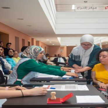 election عملية بيضاء لمحاكاة العملية الانتخابية بالنسبة للأشخاص ذوي الإعاقة