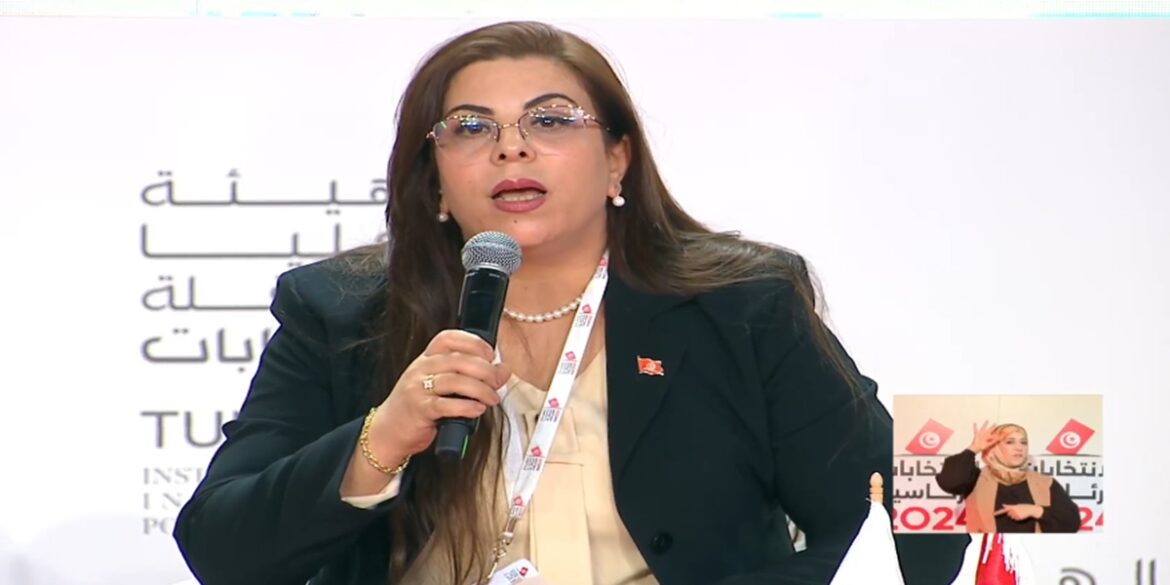 najla نجلاء العبروقي: العملية الانتخابية تتم بسلاسة وطبقا للقانون