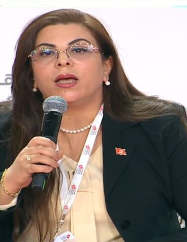 najla نجلاء العبروقي: العملية الانتخابية تتم بسلاسة وطبقا للقانون