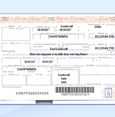 lettre de change Tunisie