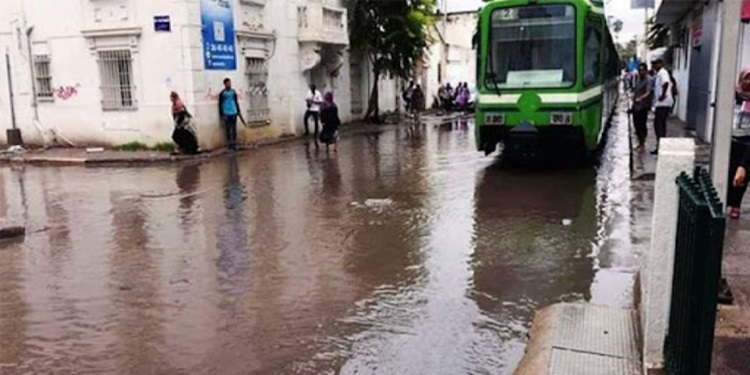 métro intempérie Tunis