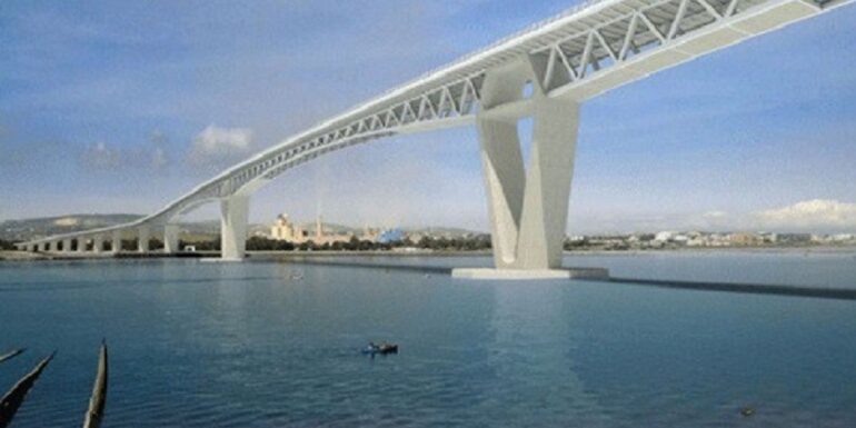 nouveau pont bizerte جسر بنزرت الجديد: انطلاق الأشغال على مستوى البحر