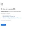 Nombre de sites web gouvernementaux sont en panne