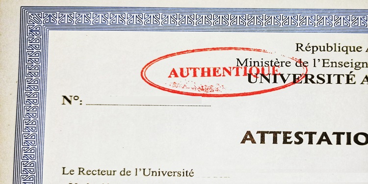 système arabe unifié de vérification de l’authenticité des diplômes