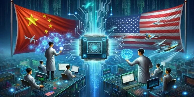 AI CHINA الصين تصدر تعليمات لمسؤولي شركات الذكاء الاصطناعي بتجنب السفر لأمريكا