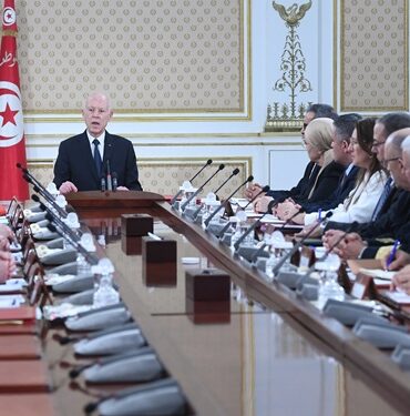 Kais Saied Conseil de sécurité nationale