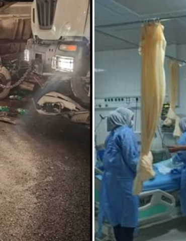 accident وفاة 6 عمال تونسيين وليبيين اثنين في حادث مرور أليم