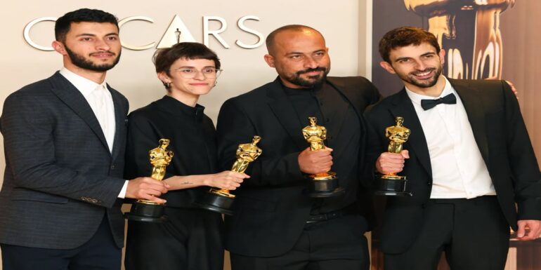 oscar فيلم "لا أرض أخرى" يفوز بأوسكار أفضل وثائقي طويل ..