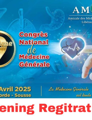 sfax المؤتمر الوطني التاسع للطب العام من 11 الى 13 افريل المقبل بمدينة سوسة