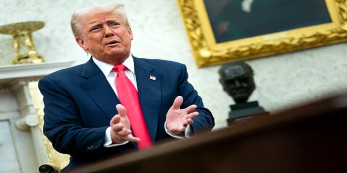 trump donald ترامب يتحدث عن إمكانية تخفيف الرسوم الجمركية على الصين..