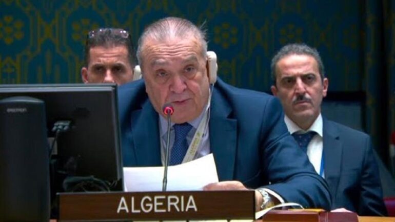 algerie 1 أمام مجلس الأمن.. الجزائر تطالب بوقف هجمات إســ.رائيــ.ل ضد سوريا "فورا"