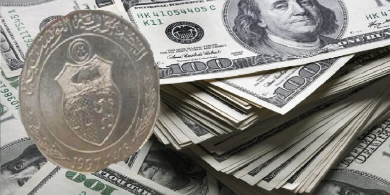 dinar الدينار في أعلى مستوياته مقابل الدولار الأمريكي منذ بداية 2022