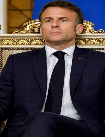 macron 1 ماكرون: فرنسا قد تعترف بالدولة الفلسطينية في هذا الموعد