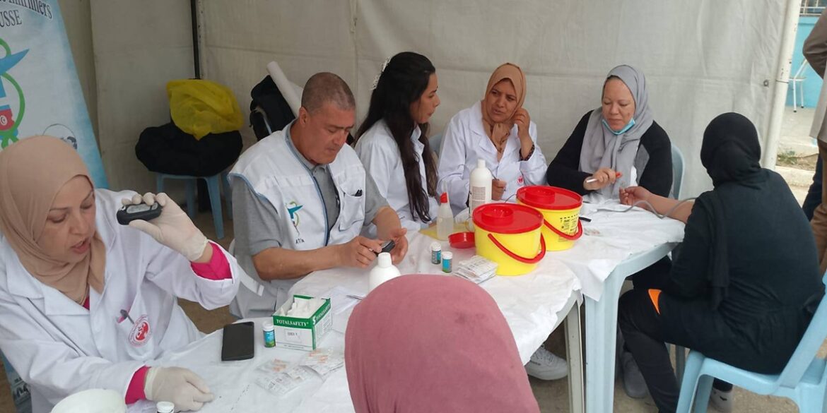 sousse نحو 1400 مستفيد من عيادات طبية مجانية متعددة الاختصاصات بزاوية سوسة