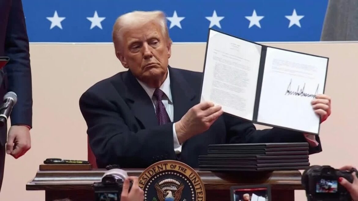 trump 3 10 محطات أساسية في أول 100 يوم من رئاسة ترامب