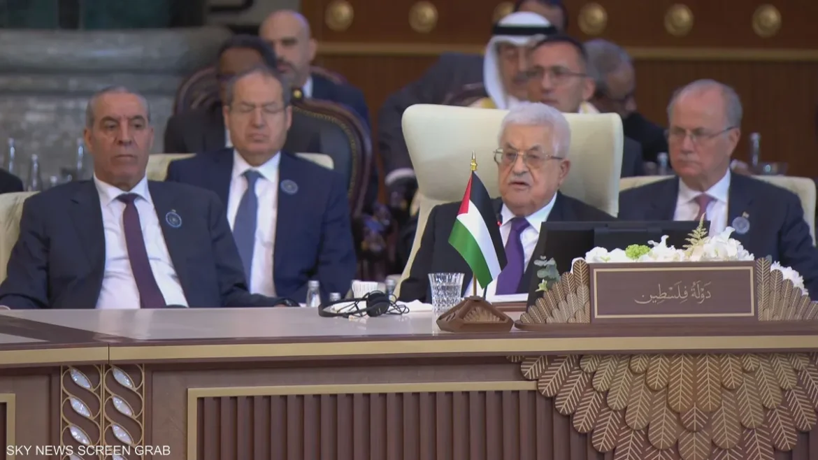 abbes عباس في قمة بغداد: ندعو إلى إلزام حـ.مـــ.اس بتسليم السلاح للسلطة