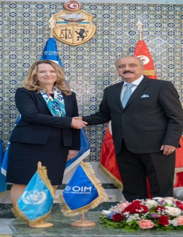 hejra النفطي يؤكد تطابق وجهات النظر بين تونس والمنظمة الدولية للهجرة بخصوص التعاطى مع ملف الهجرة غير النظامية