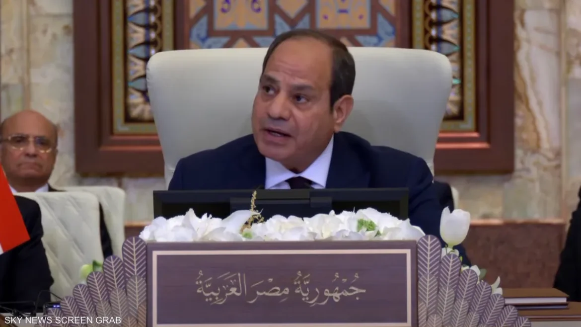sissi السيسي: أطالب ترامب بالضغط على إســـ.رائـ.يل لتحقيق السلام