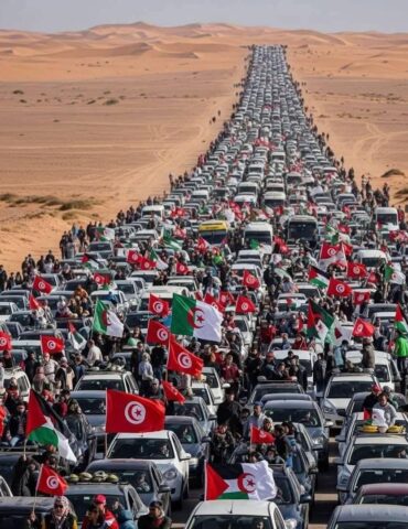 FB IMG 1749734177494 عبد الحميد الأرقش: "قافلة صمود ستنجح في هدفها السياسي.. والشعب الفلسطيني لا يُفنى.."